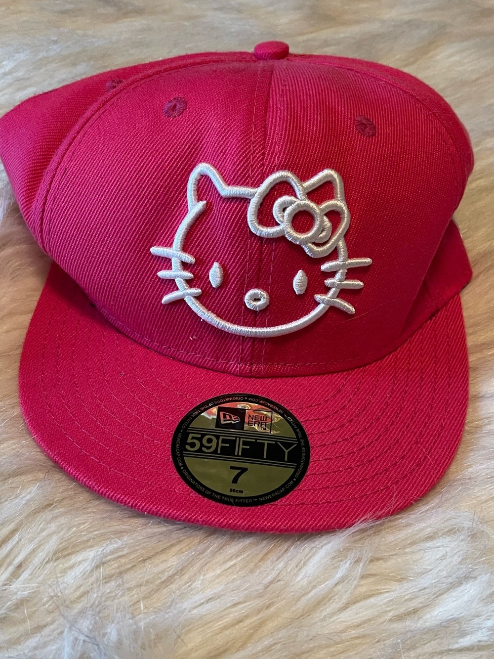 Rare Sanrio Hello Kitty red New Era 59FIFTY cap